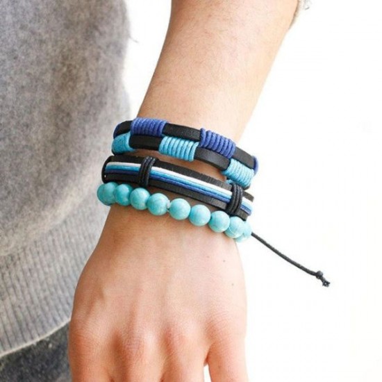 Unisex Street Style Multi-Layered Design Bracelet